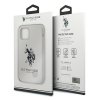 US Polo USHCP12MSLHRWH iPhone 12/12 Pro6,1 biały/white Silicone Collection